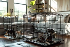 Cage pour chien en intérieur : Comparatif et avis des meilleurs produits